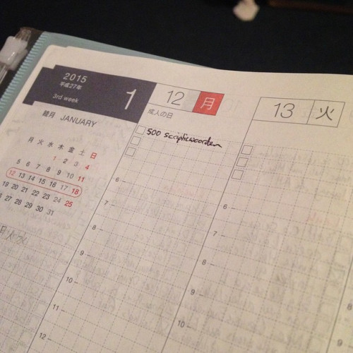 Volgens mijn agenda is het vandaag een Japanse feestdag. Ik heb gewoon to-do's.